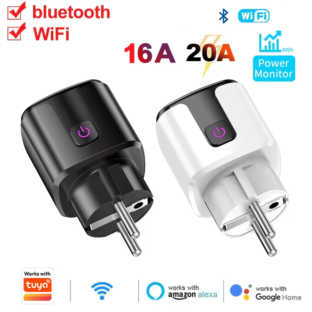Smart Outdoor Plug - スマートプラグ スマートソケット EU 20A WiFi 音声制御