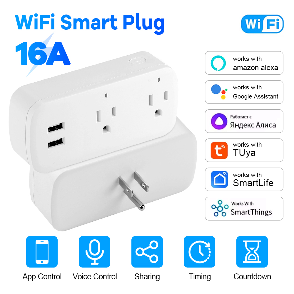 Smart Outdoor Plug - Bluetooth アプリ制御付き 16A スマート プラグ 電力監視