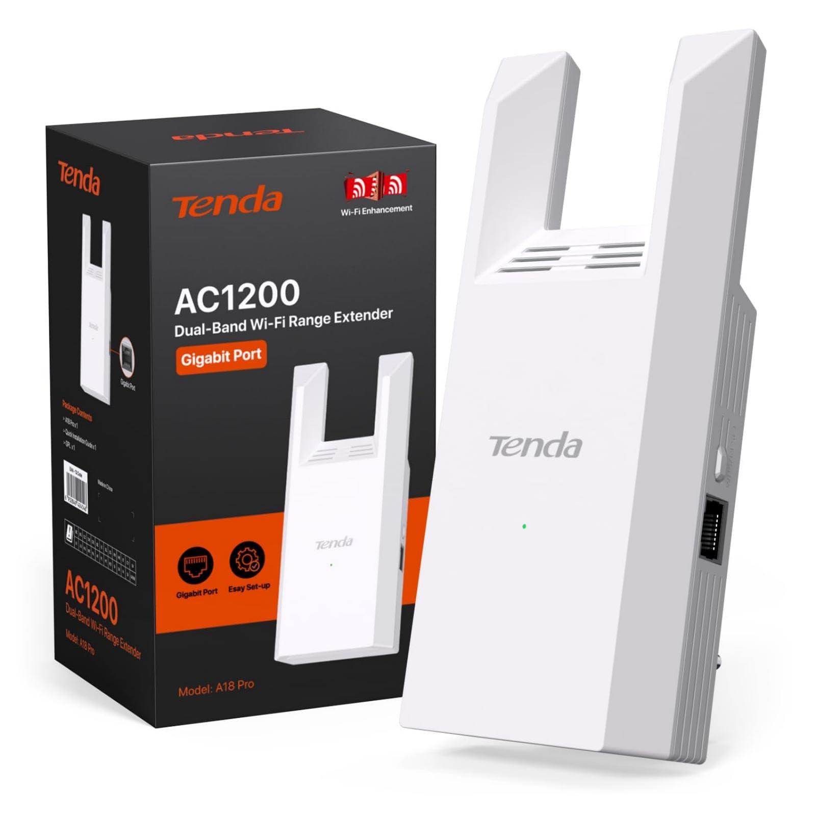 Smart Home Router - tenda 1000 mbps wifiアンプデュアルバンド2.4 g 5