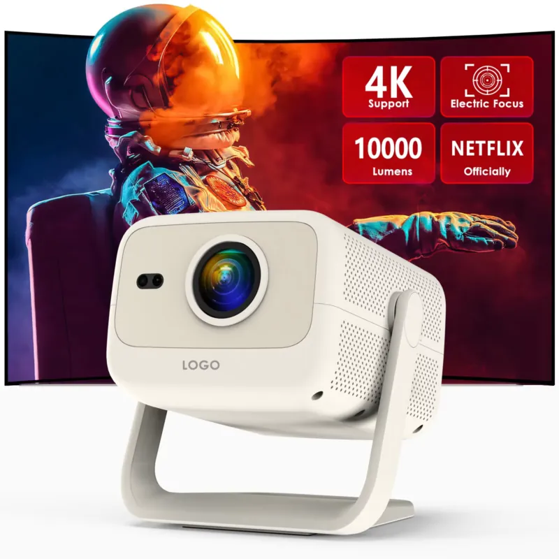 Smart Home Wifi - Javoda R2F ポータブルミニプロジェクター 4K FHD スマートBT