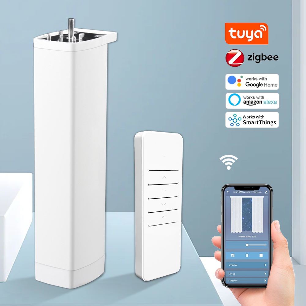 Smart Curtain Robot - Tuya Zigbee スマート電動カーテンモーター インテリジェント シャッター サポート