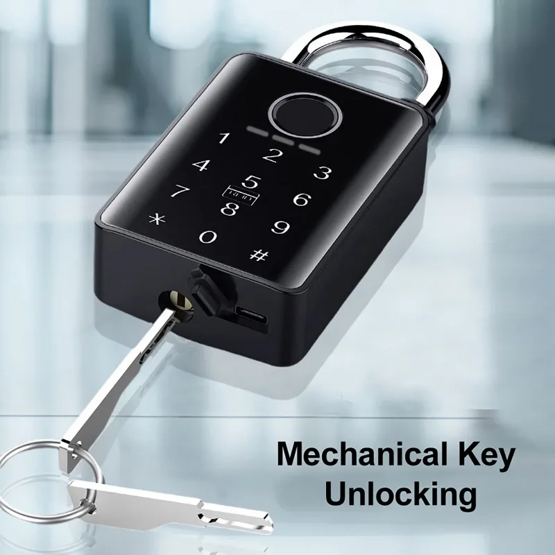 Tuya スマートドアロック指紋南京錠パスワードアプリカード - Smart Home Door Lock のレビューと価格