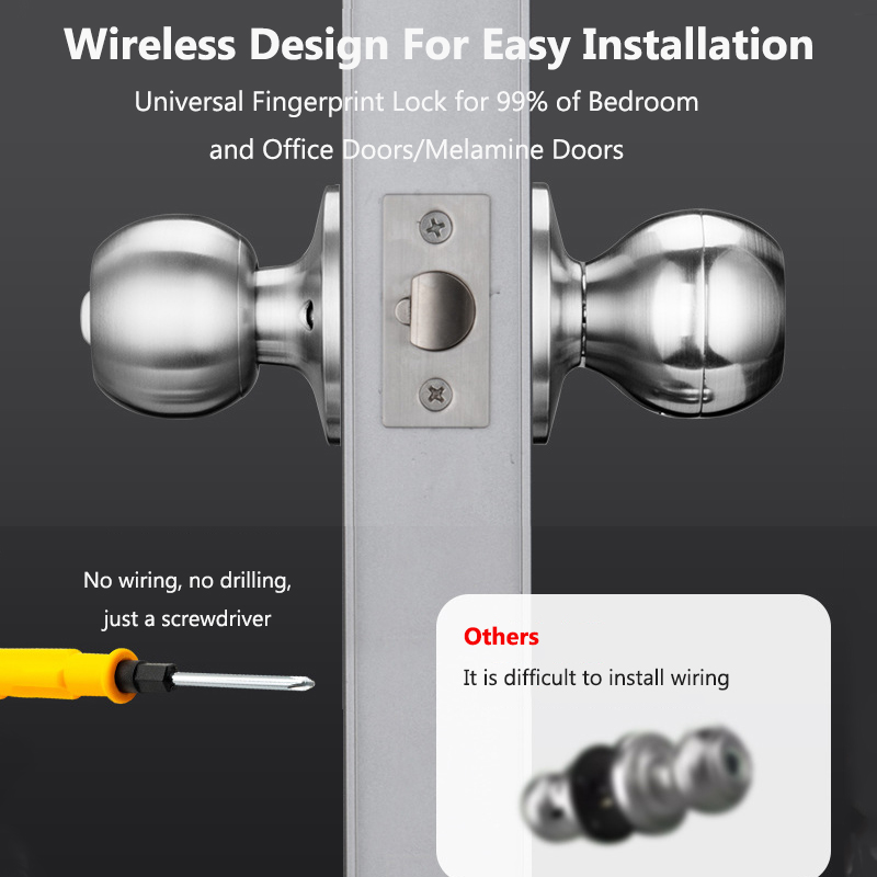 Tuya ドアロックスマート指紋キーロック解除 Blueto - Smart Home Door Lock のレビューと価格