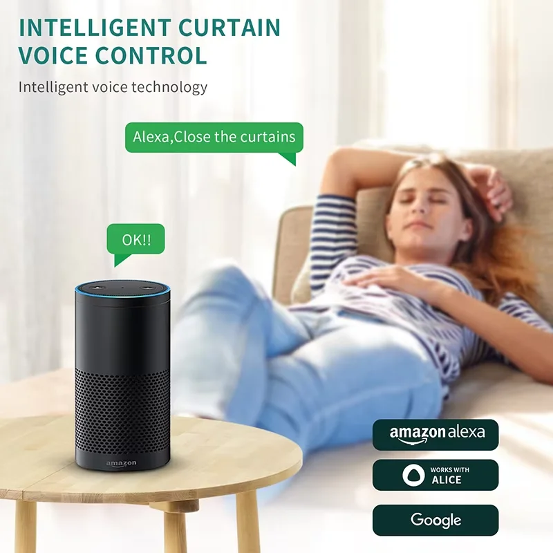 Tuya Zigbee ミニスマートカーテンモーター 電動カ - Smart Curtain Robot のレビューと価格