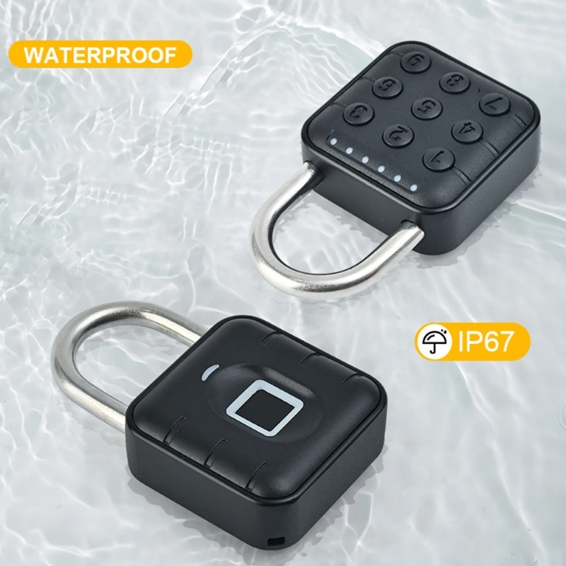 Tuya スマート生体認証指紋ドアロック電子 Bluetoo - Smart Home Door Lock のレビューと価格