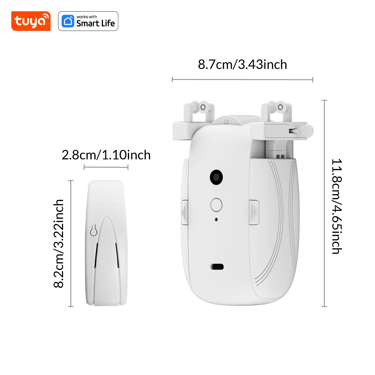 Tuya スマート WiFi カーテンロボット (ハブ付き  - Smart Curtain Robot のレビューと価格