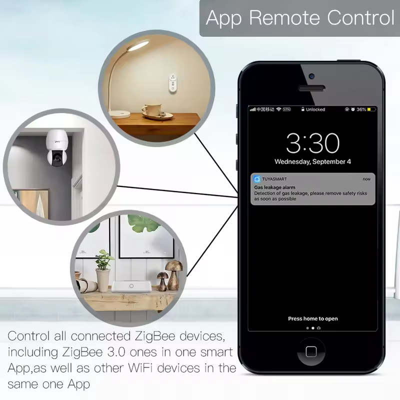 Moes Tuya ZigBee 3.0 スマートゲートウェ - Smart Home Bridge のレビューと価格