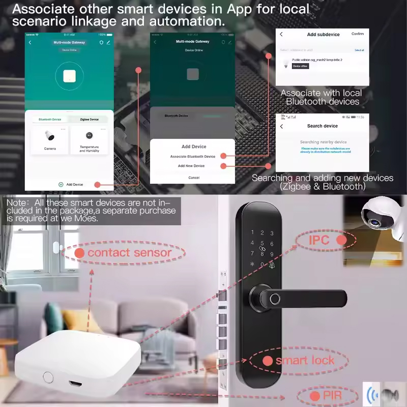MOES Tuya ZigBee3.0 スマート ハブ、ワイ - Smart Home Bridge のレビューと価格