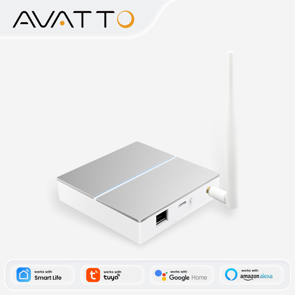 AVATTO Tuya Zigbee スマート有線ゲートウェ - Smart Home Bridge のレビューと価格