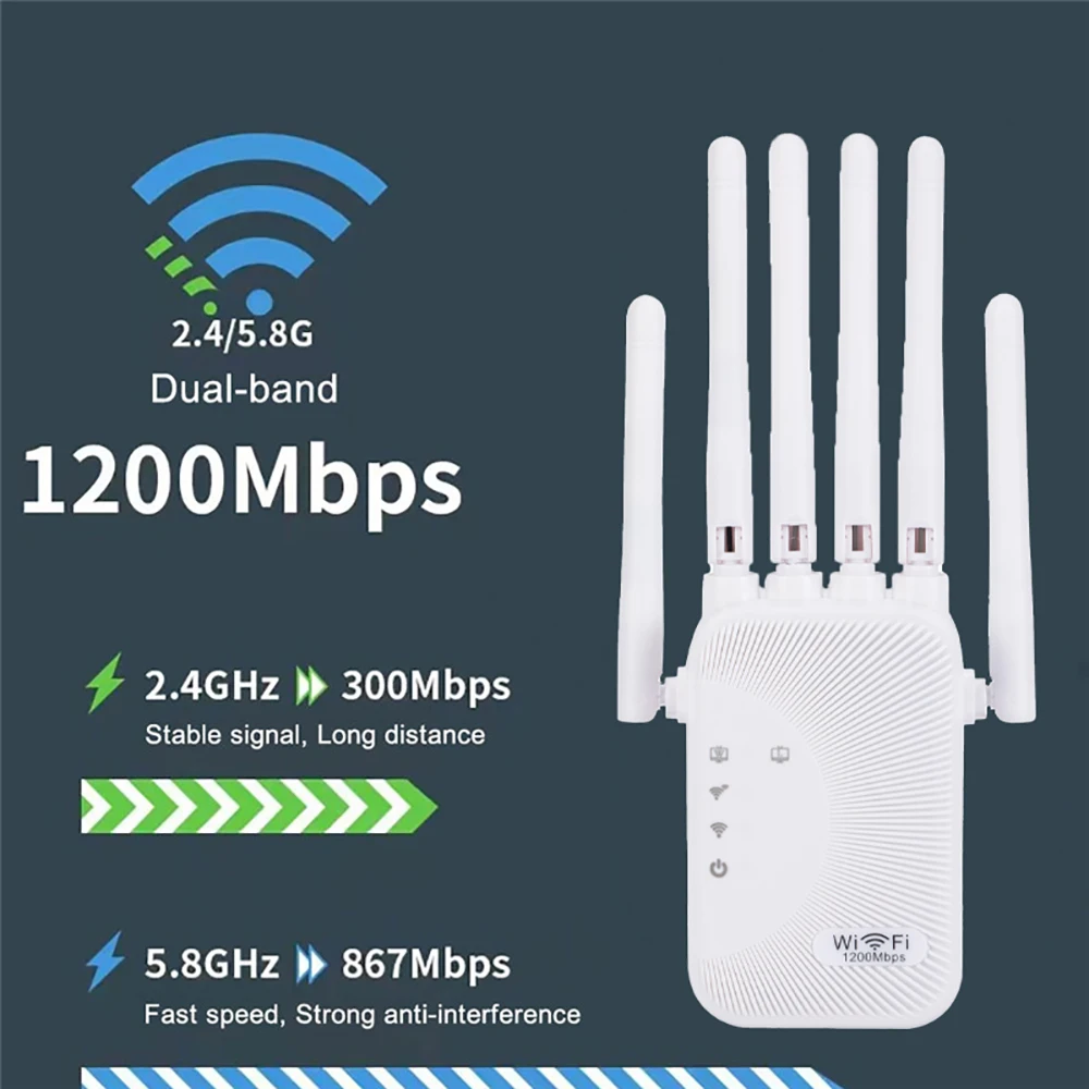 KEBIDUMEI 1200Mbps 2.4G&5GHz A - Smart Home Router のレビューと価格