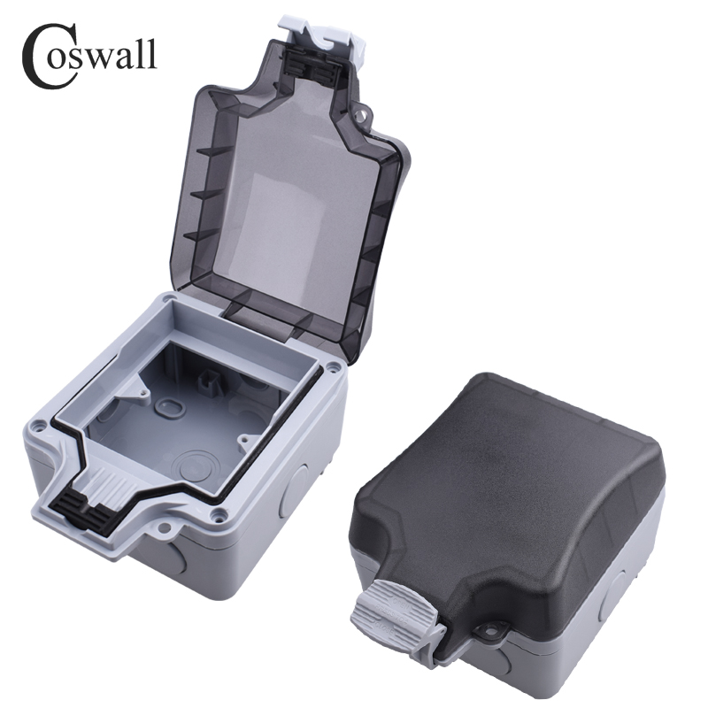 Coswall-防水ip66 EUタイプCおよびデュアルUS - Smart Outdoor Plug のレビューと価格