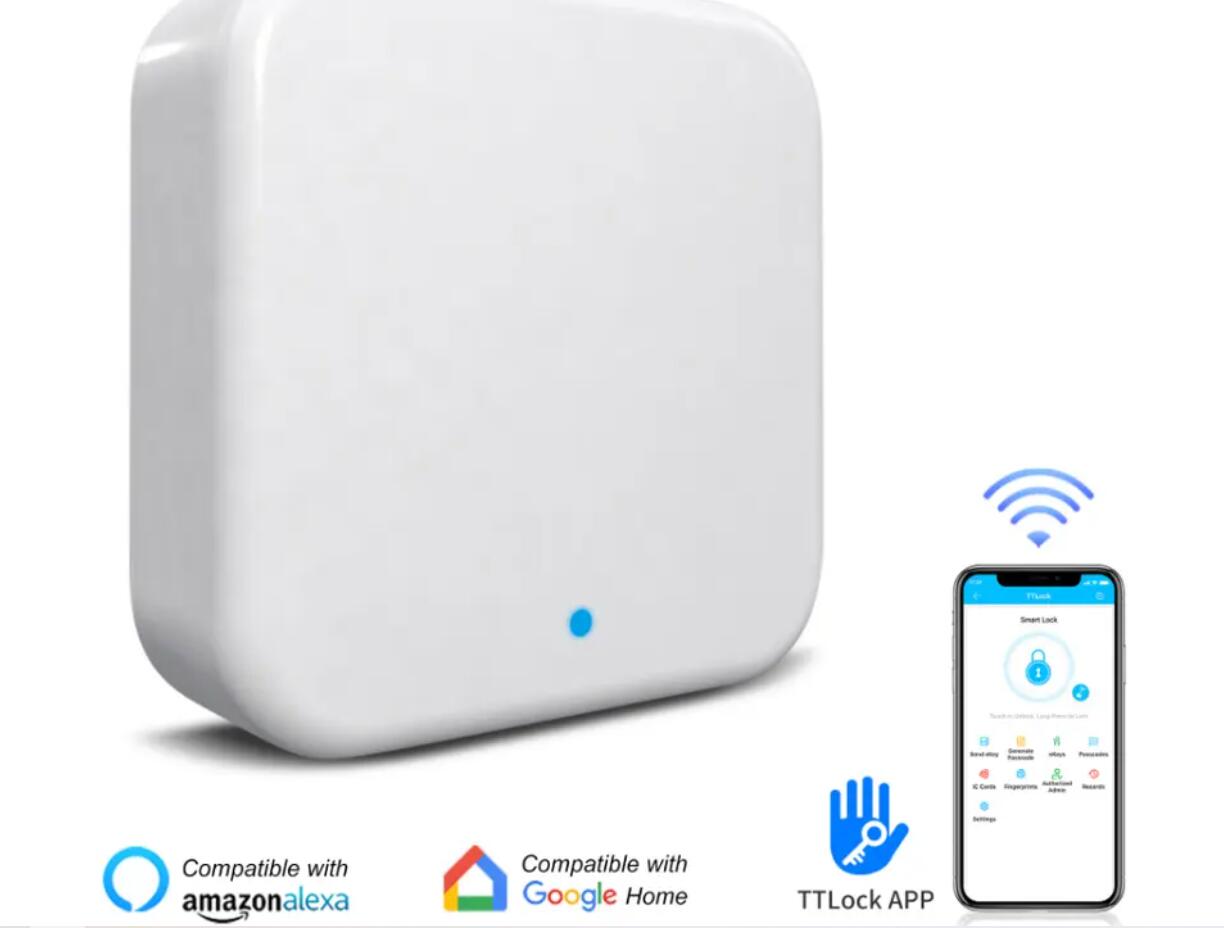 TTLOCK G2 G3 Wifiゲートウェイ スマートドア - Smart Home Door Lock のレビューと価格