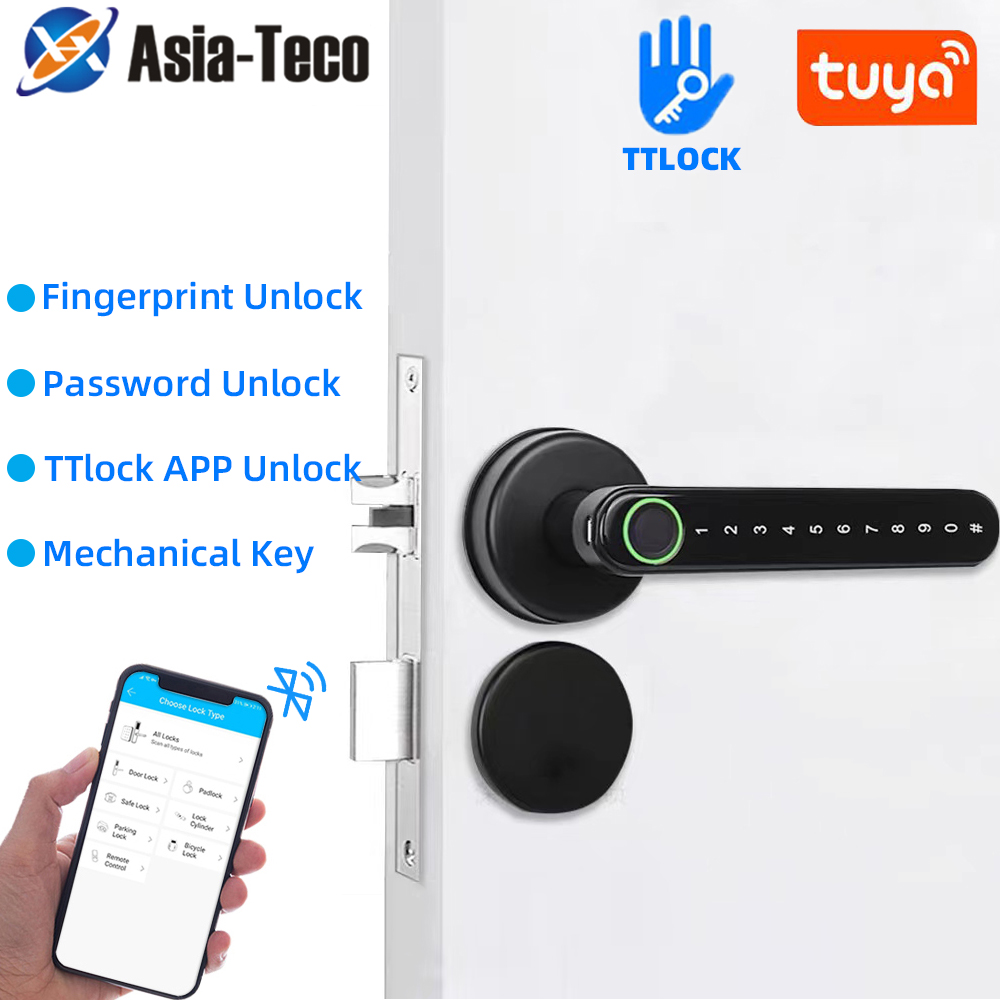TTLock スマート Bluetooth 指紋ロック生体認 - Smart Home Door Lock のレビューと価格