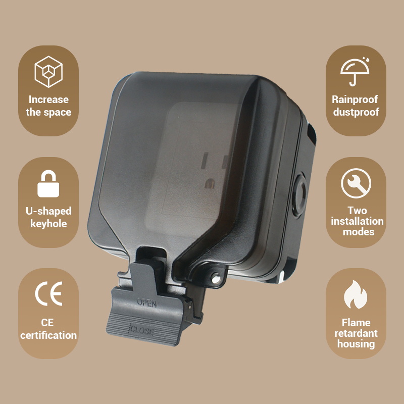 Avoir IP66 壁防水ソケットシングルボックスコンセン - Smart Outdoor Plug のレビューと価格