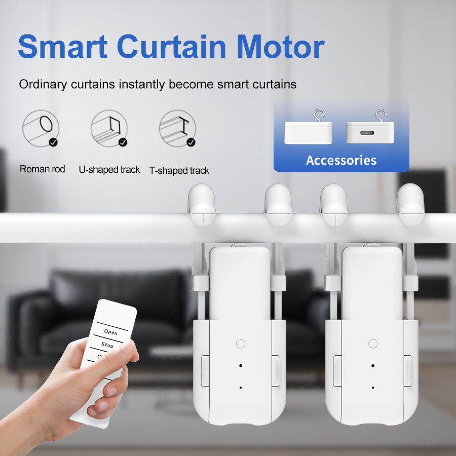 スマート家庭用カーテンオープナー電子 3in1Track カ - Smart Curtain Robot のレビューと価格