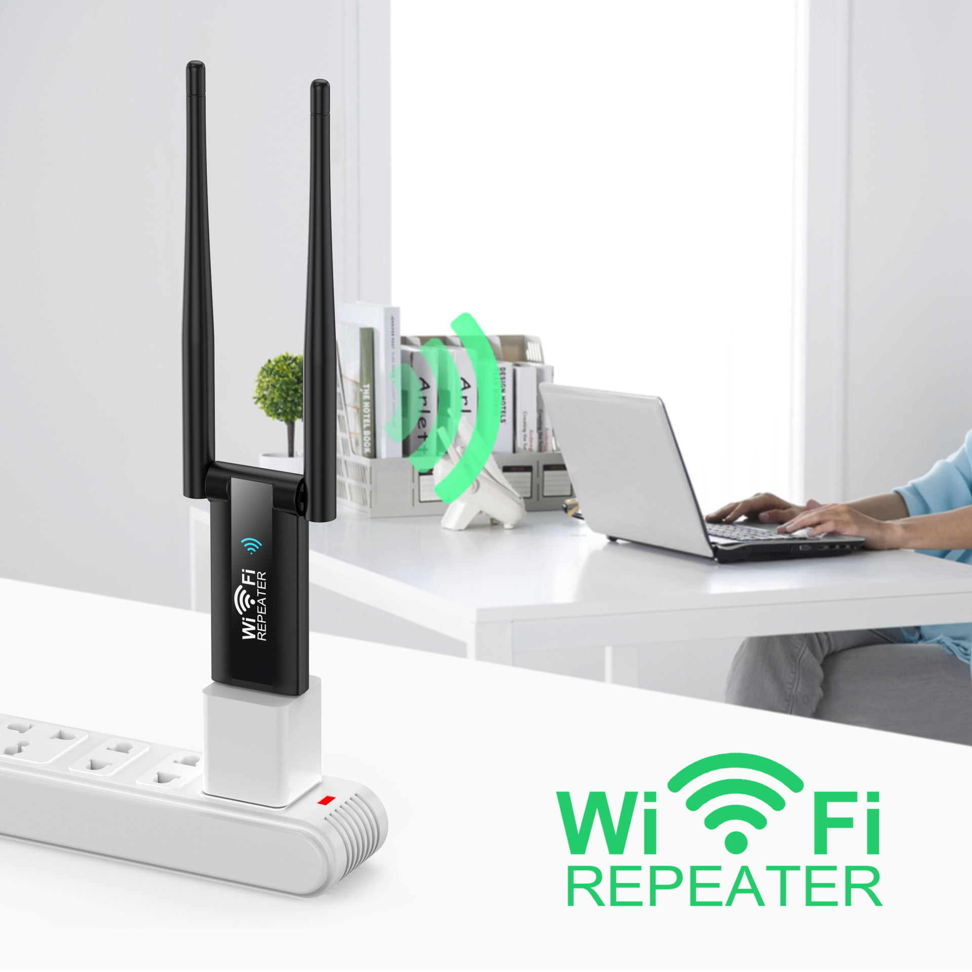 300Mbps USB ワイヤレス WiFi 信号アンプ 2 - Smart Home Router のレビューと価格