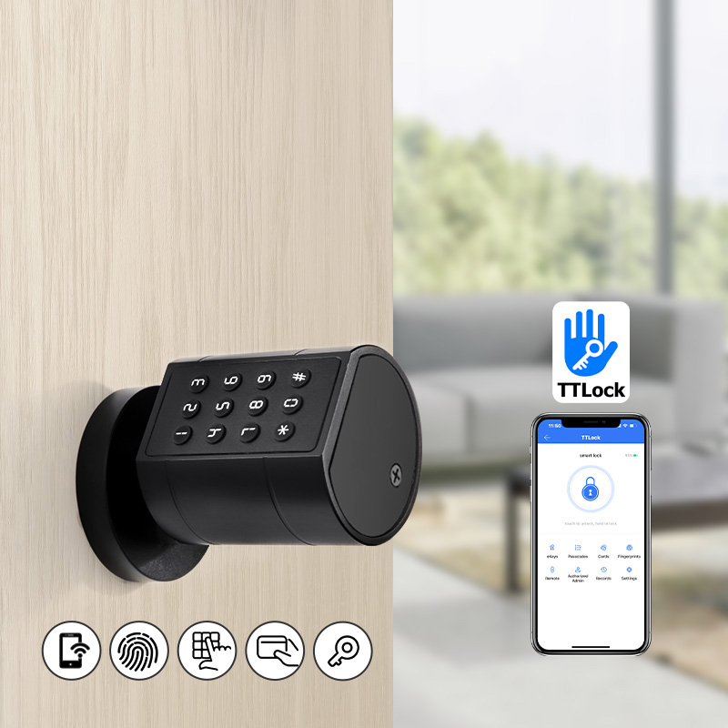 スマートユーロ円筒ドアロック ttlock アプリキーレスセ - Smart Home Door Lock のレビューと価格