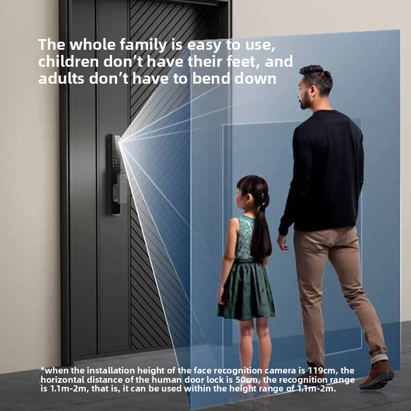 全自動スマートロック EL600Vf ビデオ顔認証 指紋・パ - Smart Home Door Lock のレビューと価格
