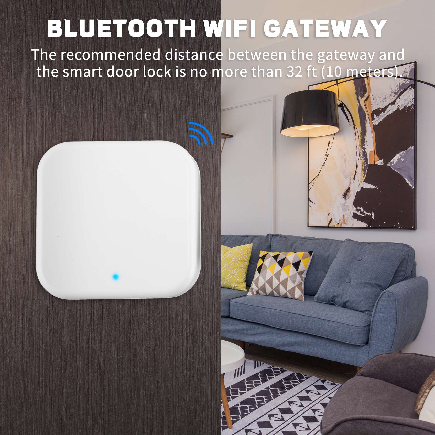 Bluetooth Wifiゲートウェイ 指紋パスワード ス - Smart Home Bridge のレビューと価格
