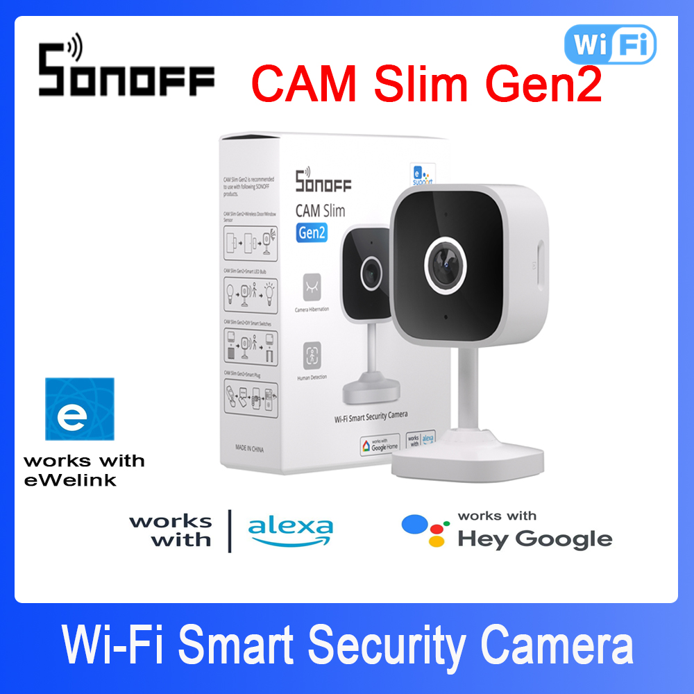 Sonoff-スマートホームセキュリティカメラ,wifi,1 - Smart Home Bridge のレビューと価格