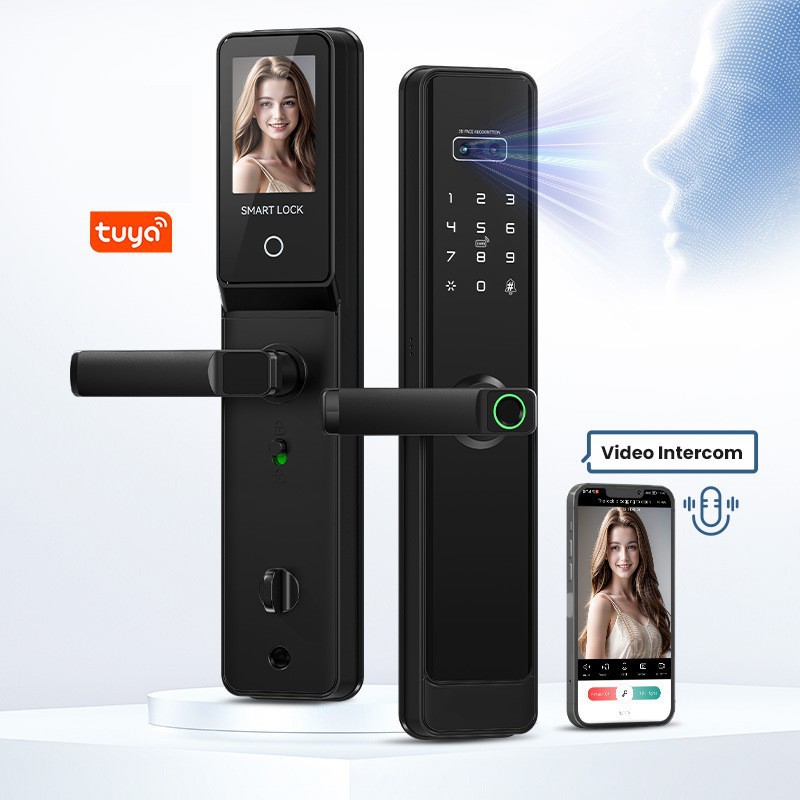 EGFirtor 半自動 Tuya 指紋パスワードロック ホ - Smart Home Door Lock のレビューと価格