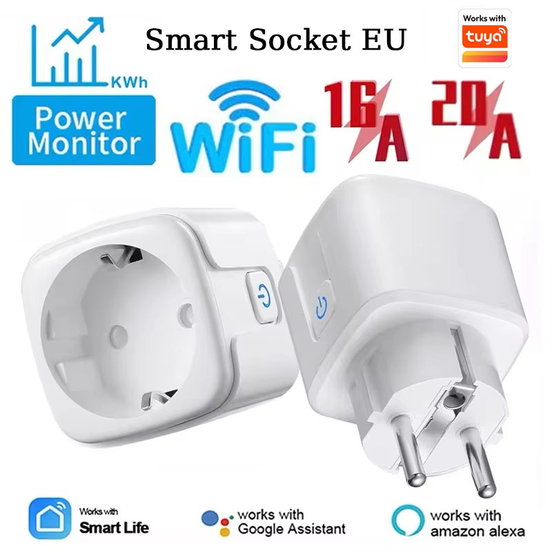 WiFi スマートプラグ 16A/20A EU スマートソケ - Smart Outdoor Plug のレビューと価格