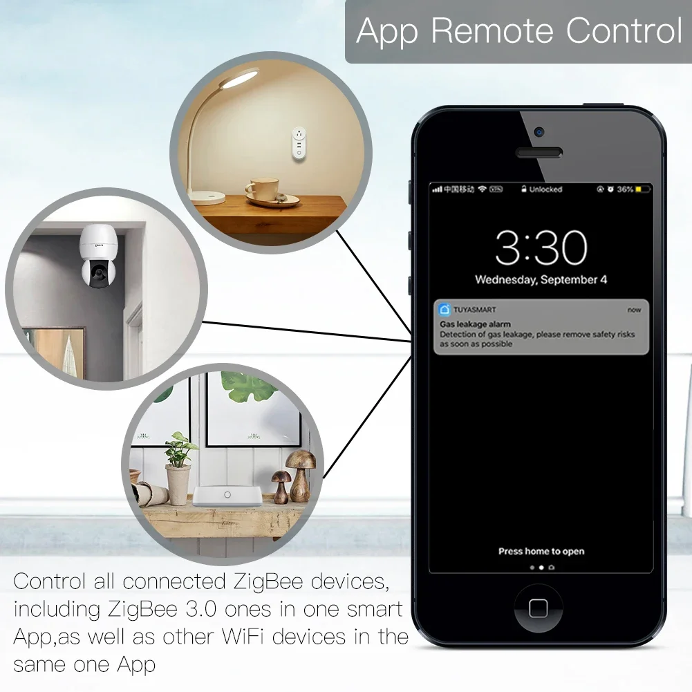 Tuya ZigBee 3.0 スマート ゲートウェイ ハブ - Smart Home Bridge のレビューと価格